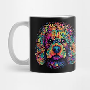 Psychedelic Poodle Mug